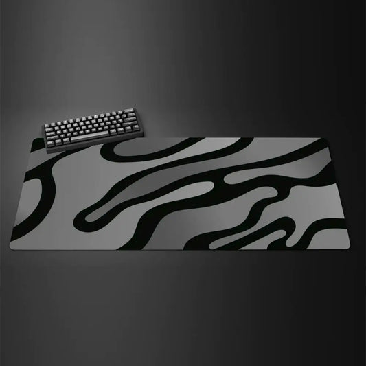 Black Fluid Mousepad