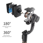 2024 AI Video Stabilizer Bluetooth Selfie Stick Tripod Gimbal Stabilizer for Smartphone Live Vertical Shooting Bracket
